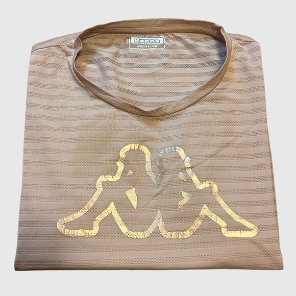 Kappa Tops - Kappa Women's Mesh Athletic Short Sleeve - Soft Pink - Medium